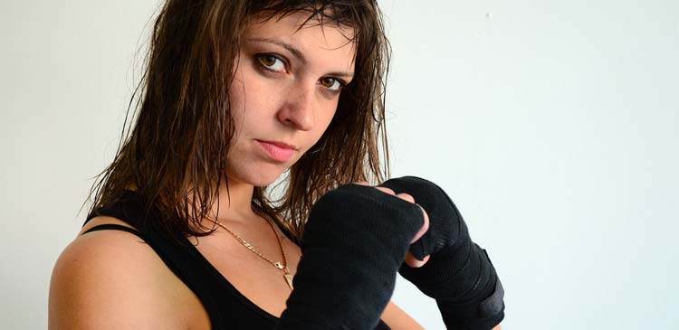 Kampfsport Frau