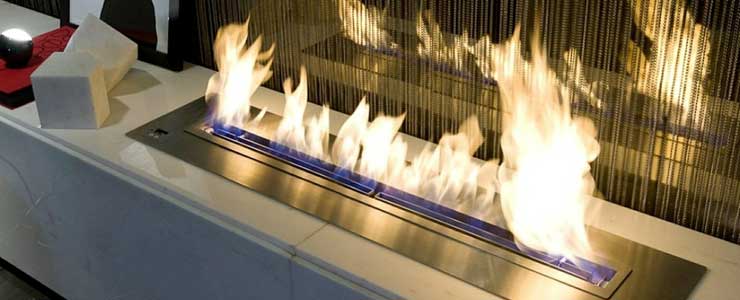 Ein Deko-Feuer für die gemütliche Atmosphäre