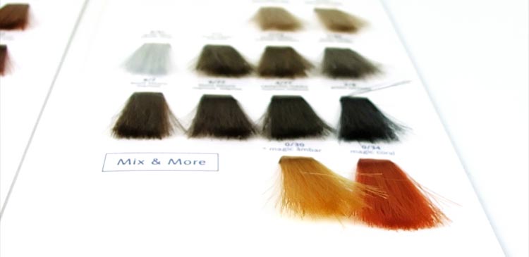 Haarfarbe waehlen