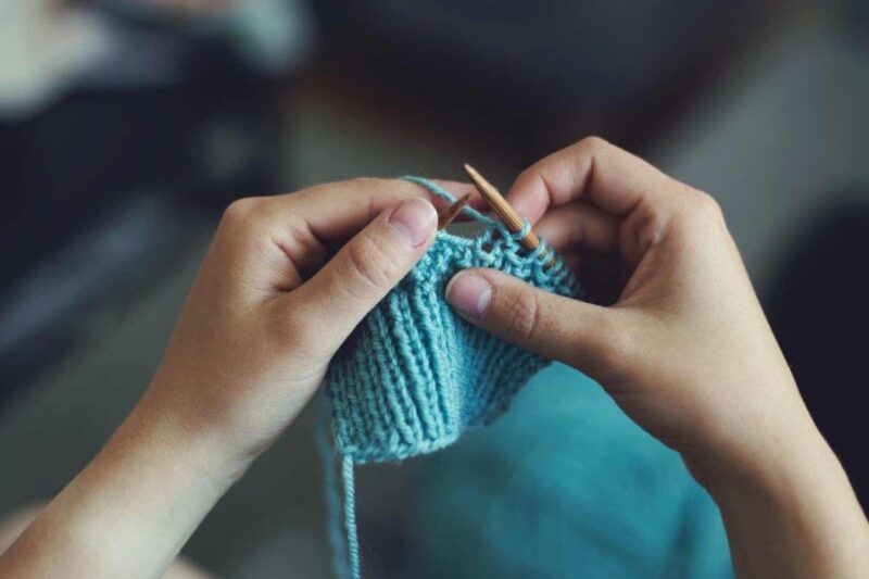 Revival der Handarbeit: Stricken 