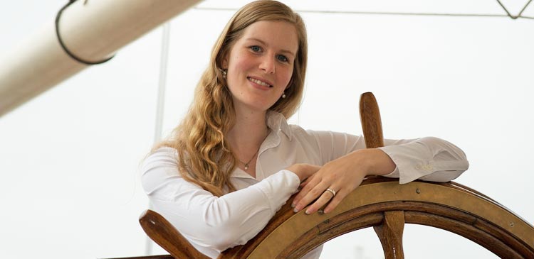 Marinelook Frau
