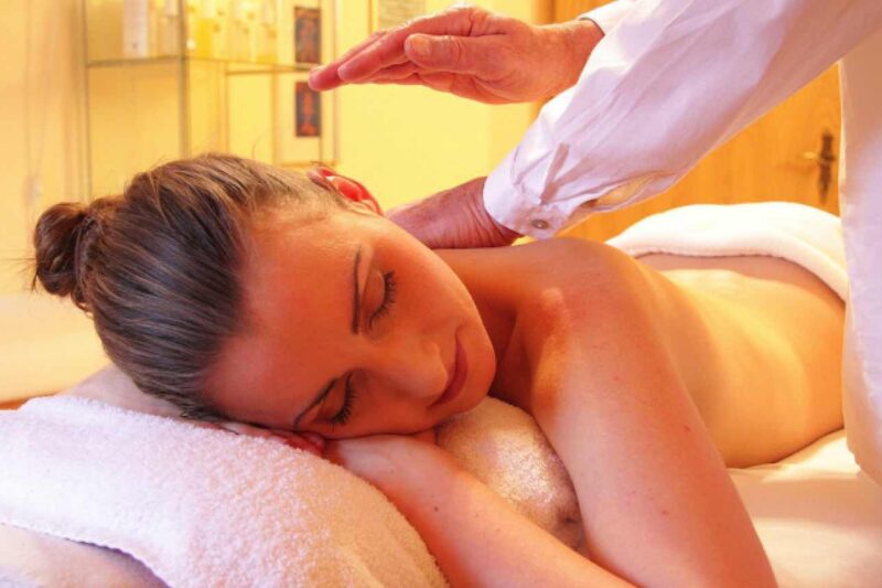 Massage geniessen 