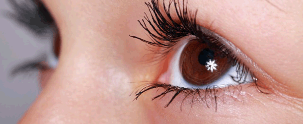 Aus roten Augen wieder ein schöner Blick