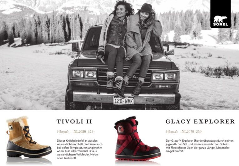 Sorel Tivoli II und Glacy