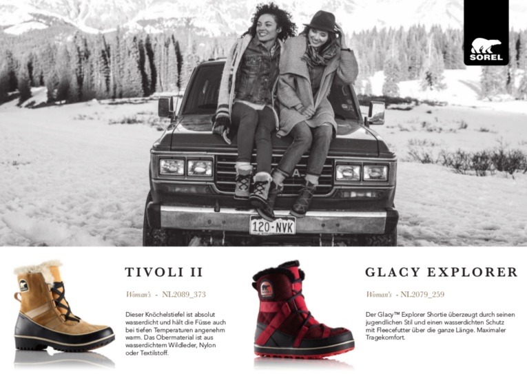 Sorel Tivoli Glacy gross neu