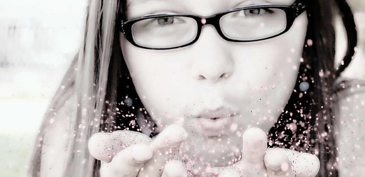 Trockene Lippen