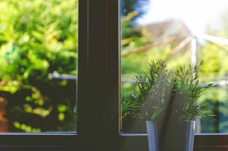 Eine kühle Wohnung an heissen Tagen